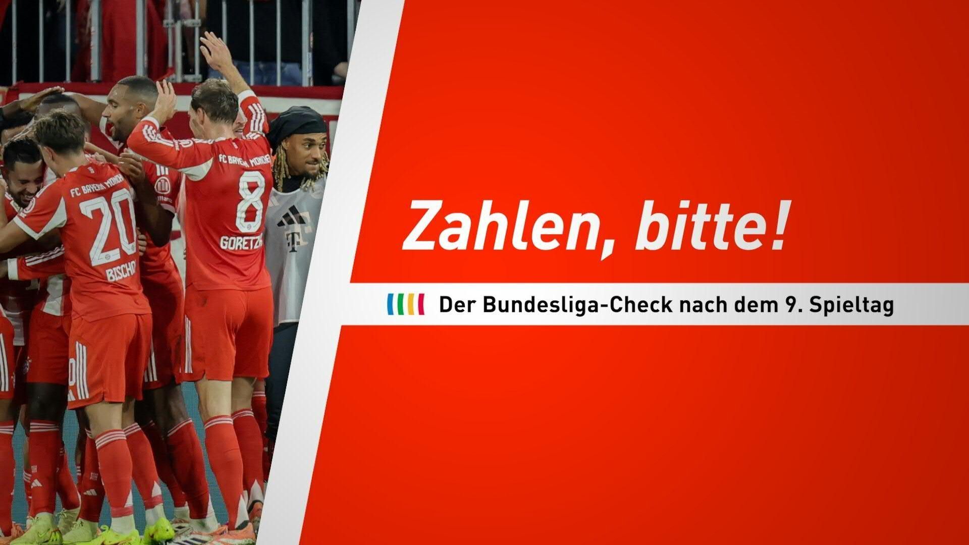 Zahlen, bitte! Der Bundesliga-Check nach dem 9. Spieltag