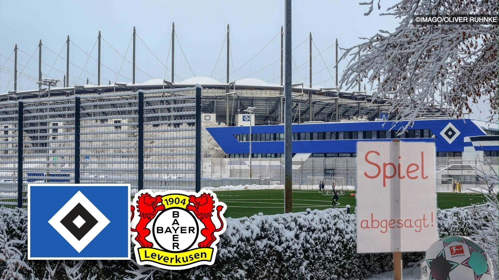 Video: Zweieinhalb Stunden vor Anpfiff: HSV gegen Leverkusen abgesagt