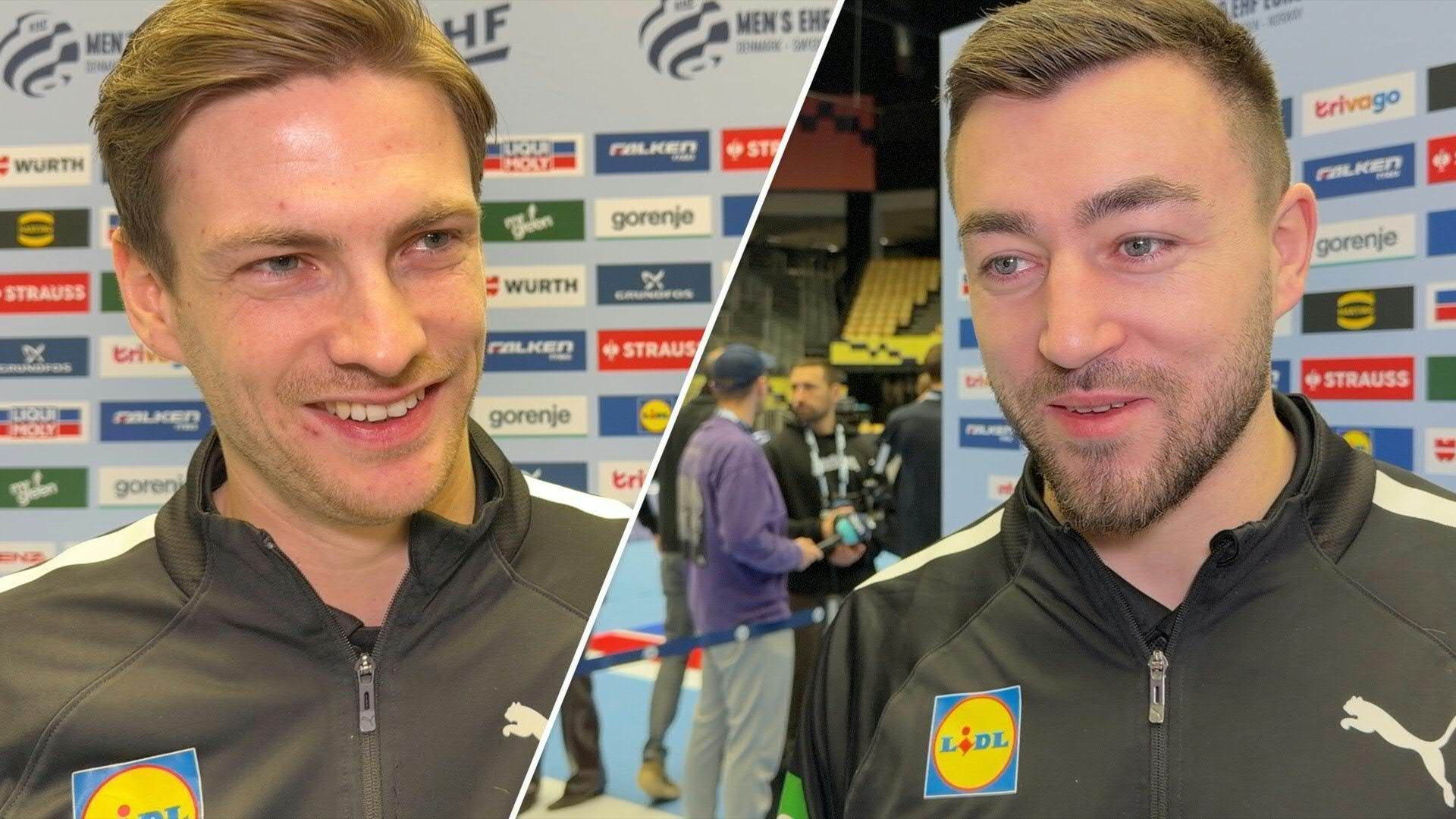 Video: Handballer bereit für das Finale: "Was gibt es Schöneres?"