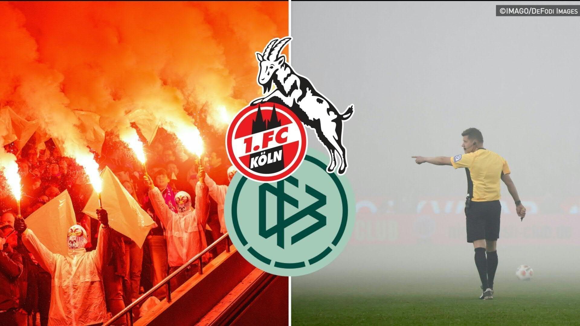 Video: Pyrotechnik: DFB brummt 1. FC Köln 220.000-Euro-Strafe auf