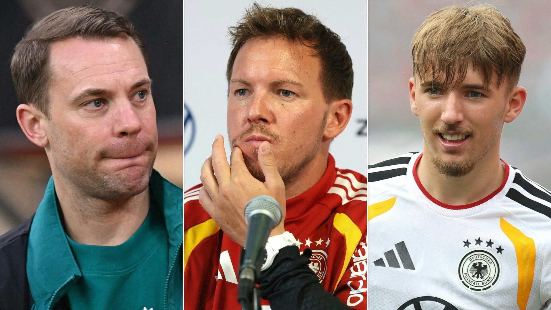 Video: Nagelsmann: Neuer fehlt weiter - Karl droht WM-Aus