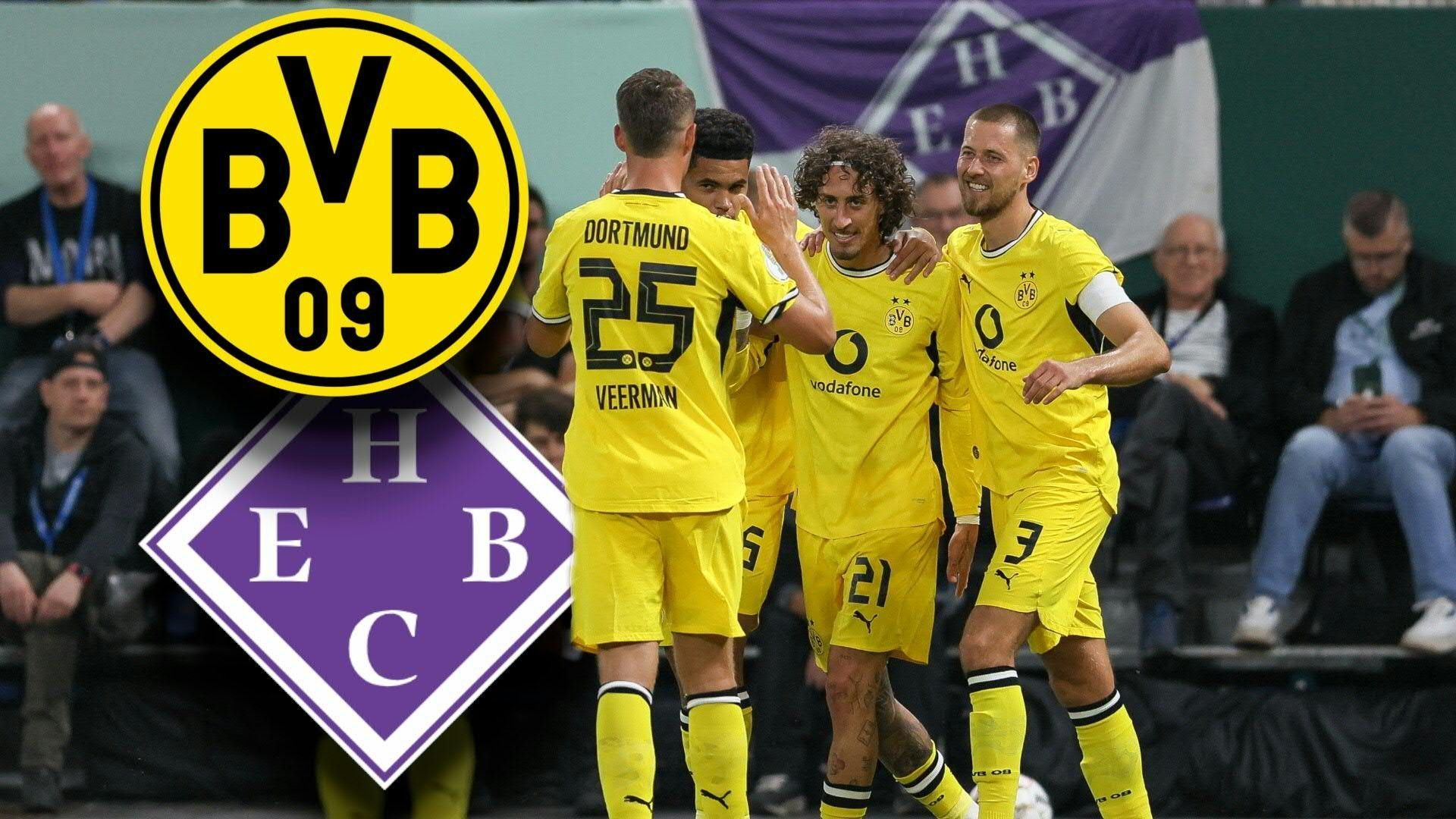 Video: Inácio trifft doppelt: BVB besiegt Fünftligisten im Volkspark