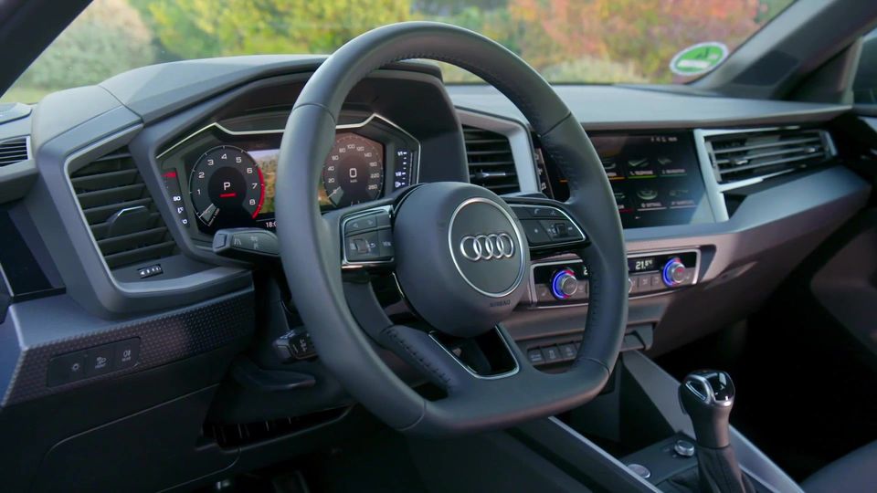 2018 Audi A1 Interior Design In Turbo Blue