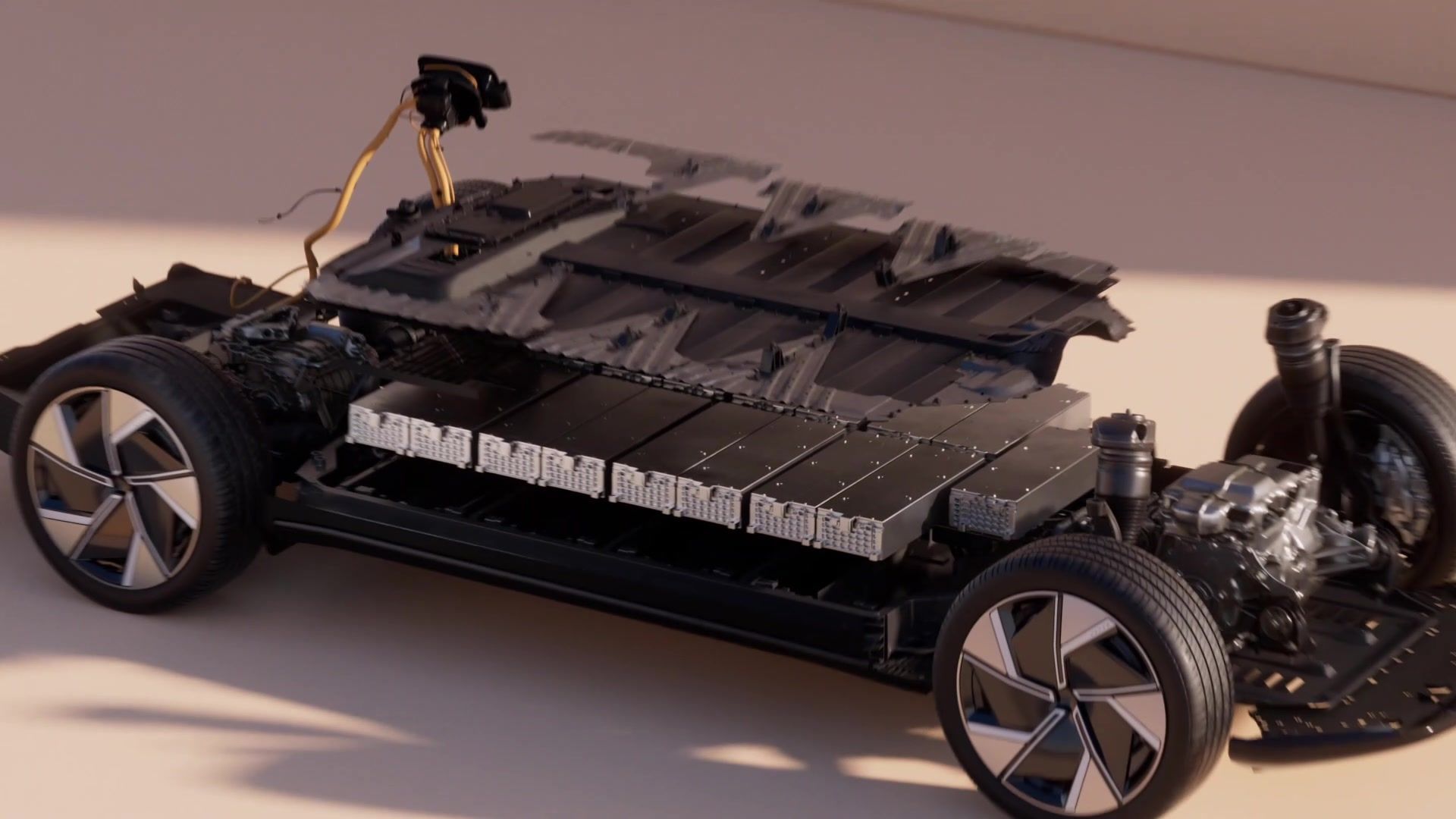 The new Volvo EX90 - Battery Floor and Interior Sensing