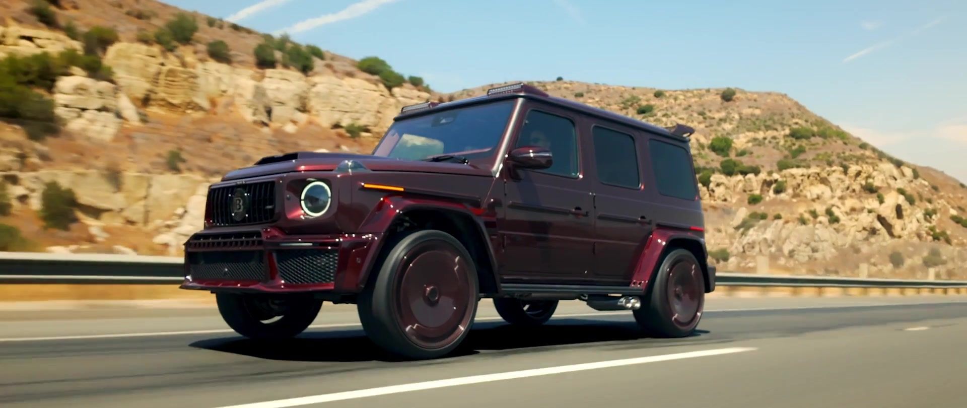 The BRABUS 800 DEEP RED - based on the current Mercedes-AMG G63 of the W465 series