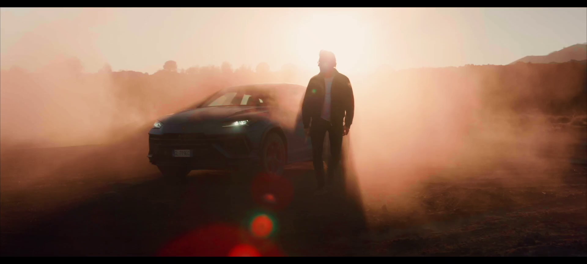 In Lamborghini Urus S over all Terrains Taormina