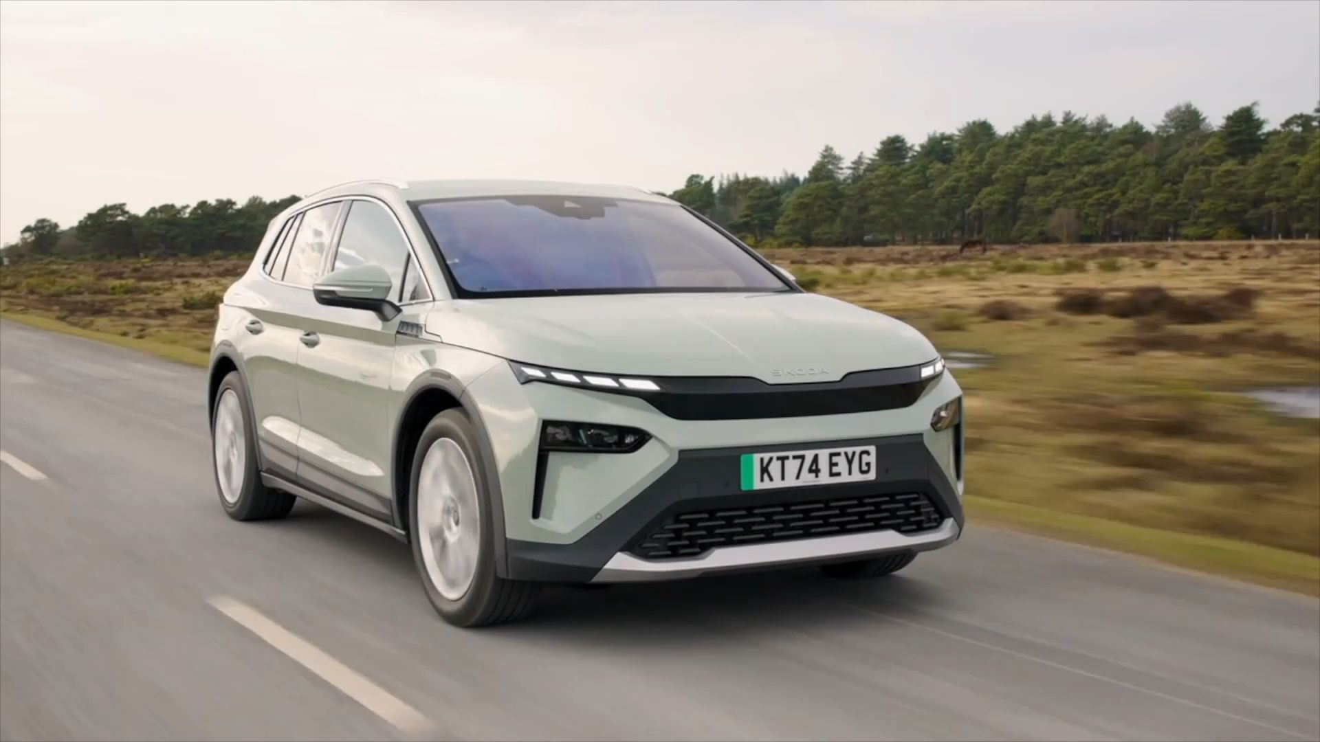 El nuevo Škoda Elroq RS - Última versión de Travel Assist y KESSY de serie