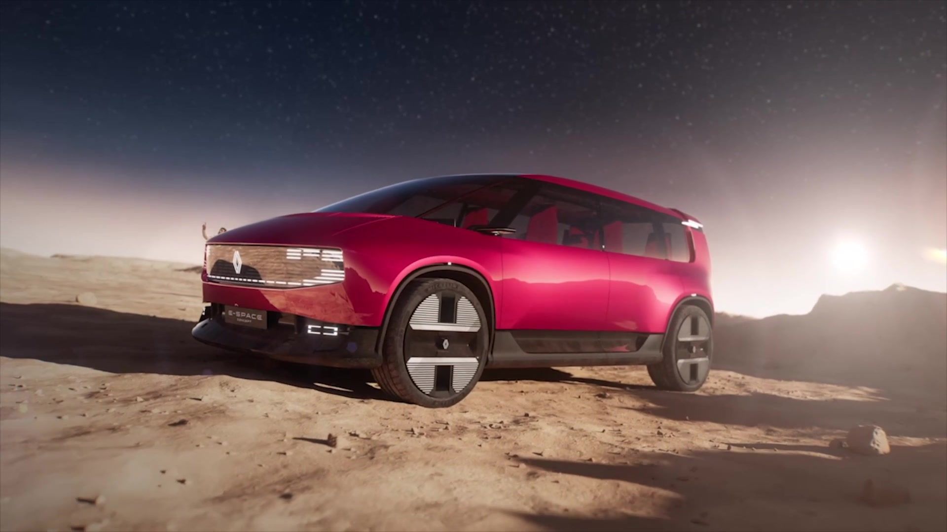 Renault E-Space concept - Infotainment and Modularity