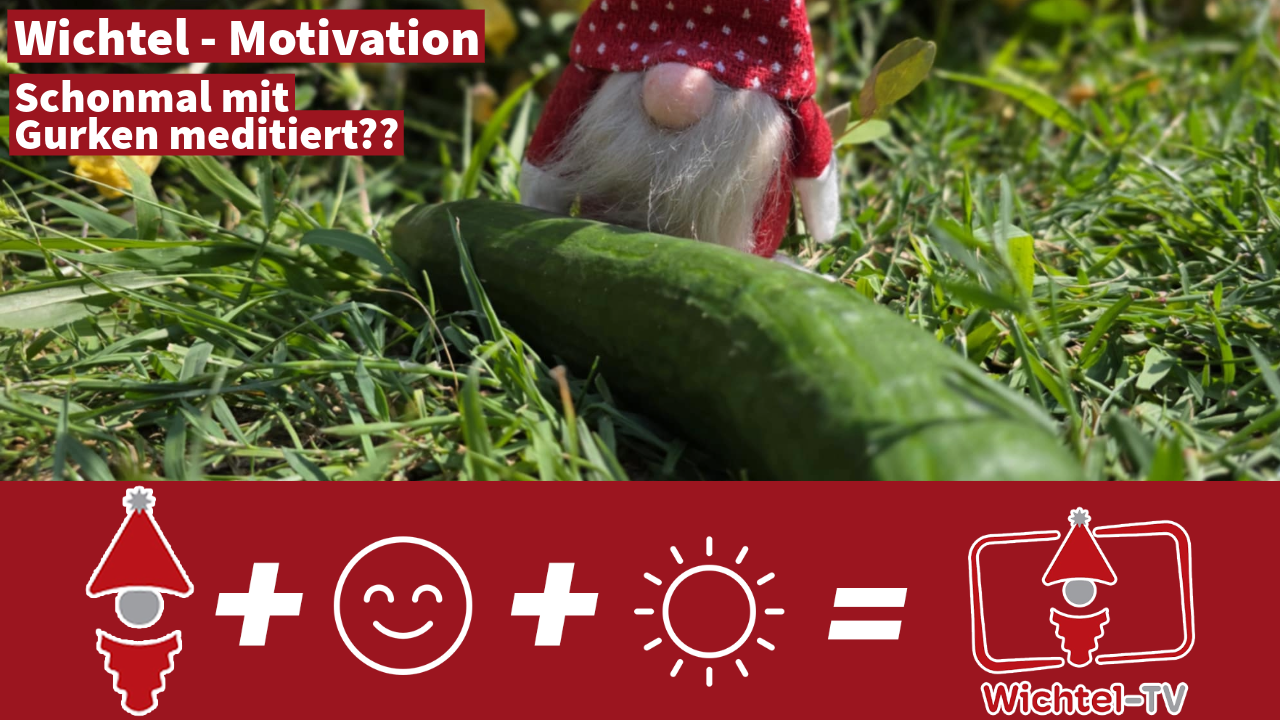 Motivation Elf: Ever meditated with cucumbers?