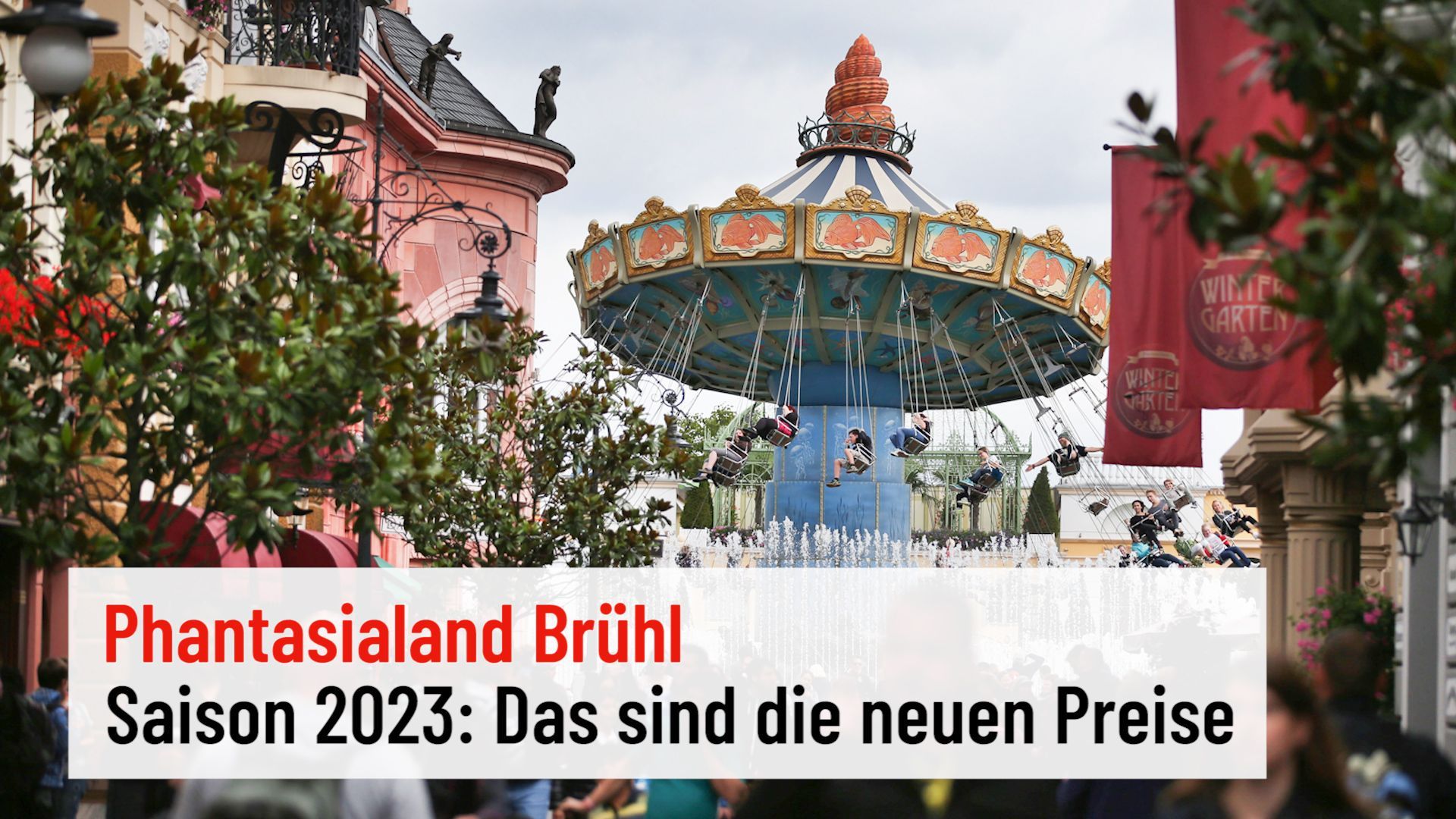 Phantasialand in Brühl: These are the new admission prices for the 2023 season