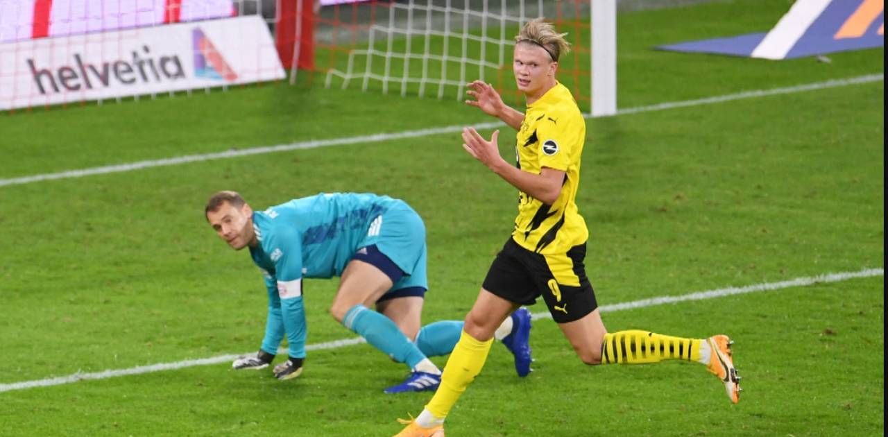 Nach Supercup: Dortmunds Erling Haaland schwärmt von Bayern-Keeper Manuel Neuer