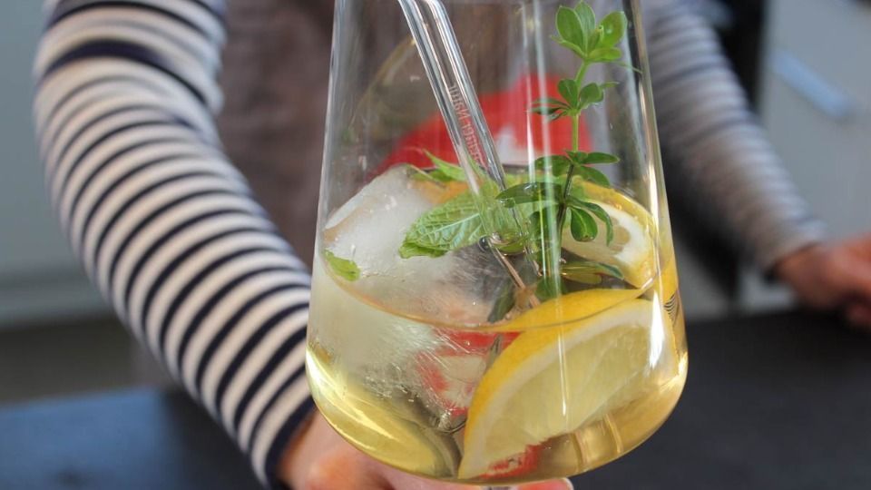 Waldmeister Punch: Sweet, fruity, and so delicious