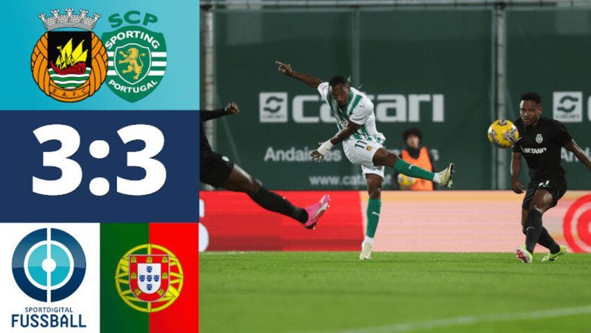 FC Rio Ave - Sporting Lissabon (Highlights)