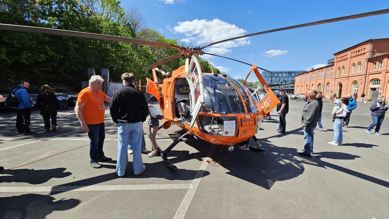 Video: 50 Jahre Rettungshubschrauber Christoph 7 26.04.2025