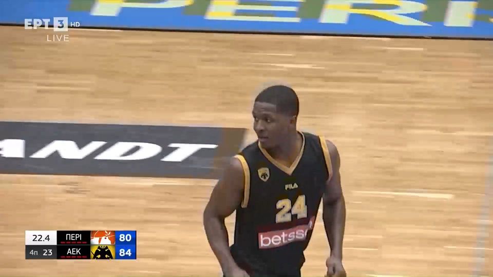 Το καθοριστικό καλάθι του Ουίλιαμς για τη νίκη της ΑΕΚ (VIDEO)