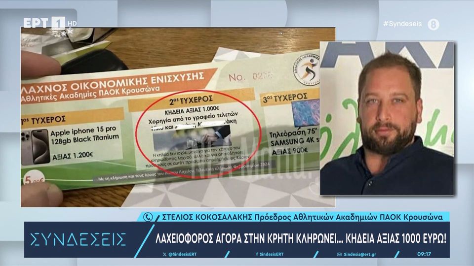 8 / 10: Κρήτη: Λαχειοφόρος αγορά κληρώνει… κηδεία αξίας 1.000 ευρώ – «Το δώρο είναι χωρίς ημερομηνία λήξης»