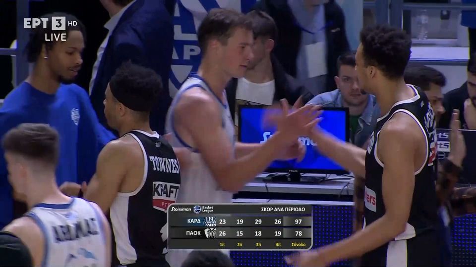 3 / 10: Καρδίτσα - ΠΑΟΚ 97-78 |HIGHLIGHTS