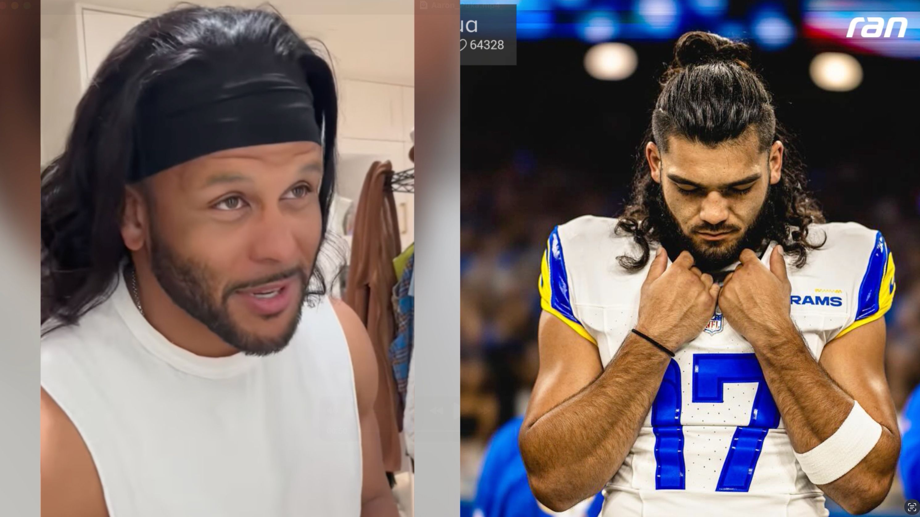 NFL: Aaron Donald oder Puka Nacua? Ex-Superstar ist pure Comedy