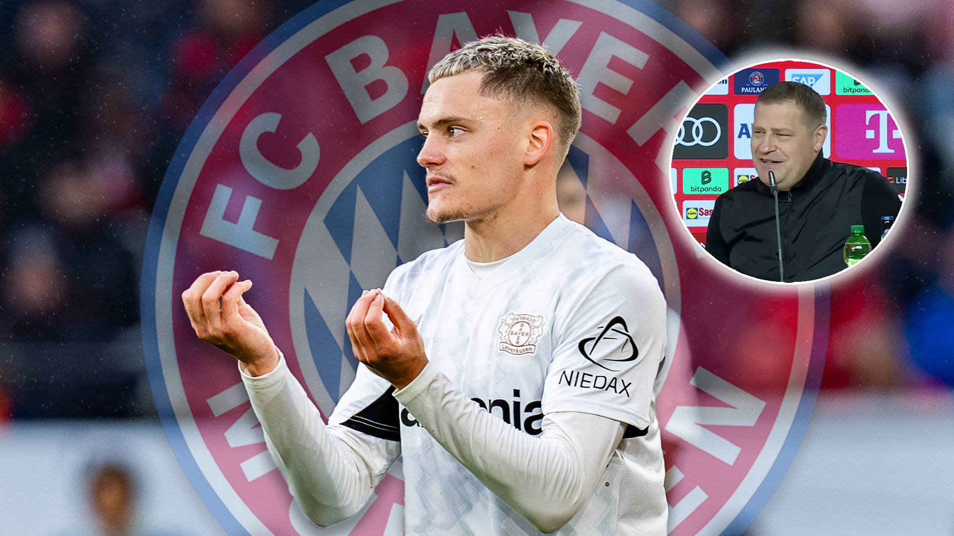 FC Bayern: Neue Spekulationen um Florian Wirtz – Max Eberl kontert