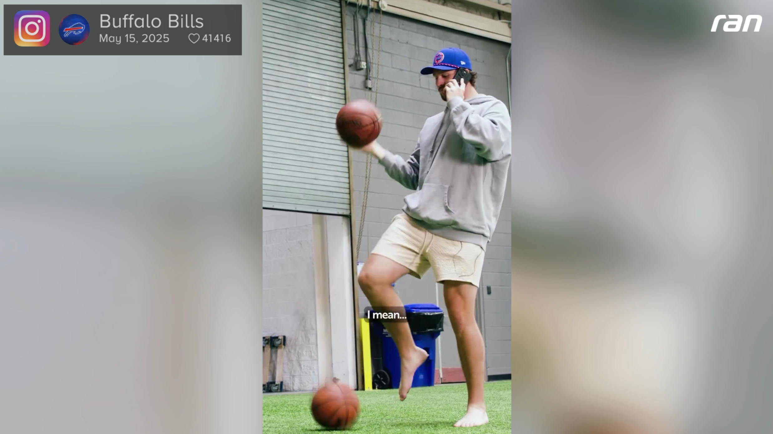NFL Spielplan: Josh Allen rät Bills zu KI-Video – doch dann kommt alles anders