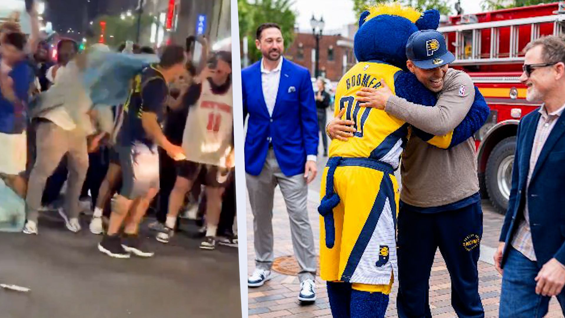 NBA: Pacers-Fan erst mit Müll beworfen – dann im Paradies!