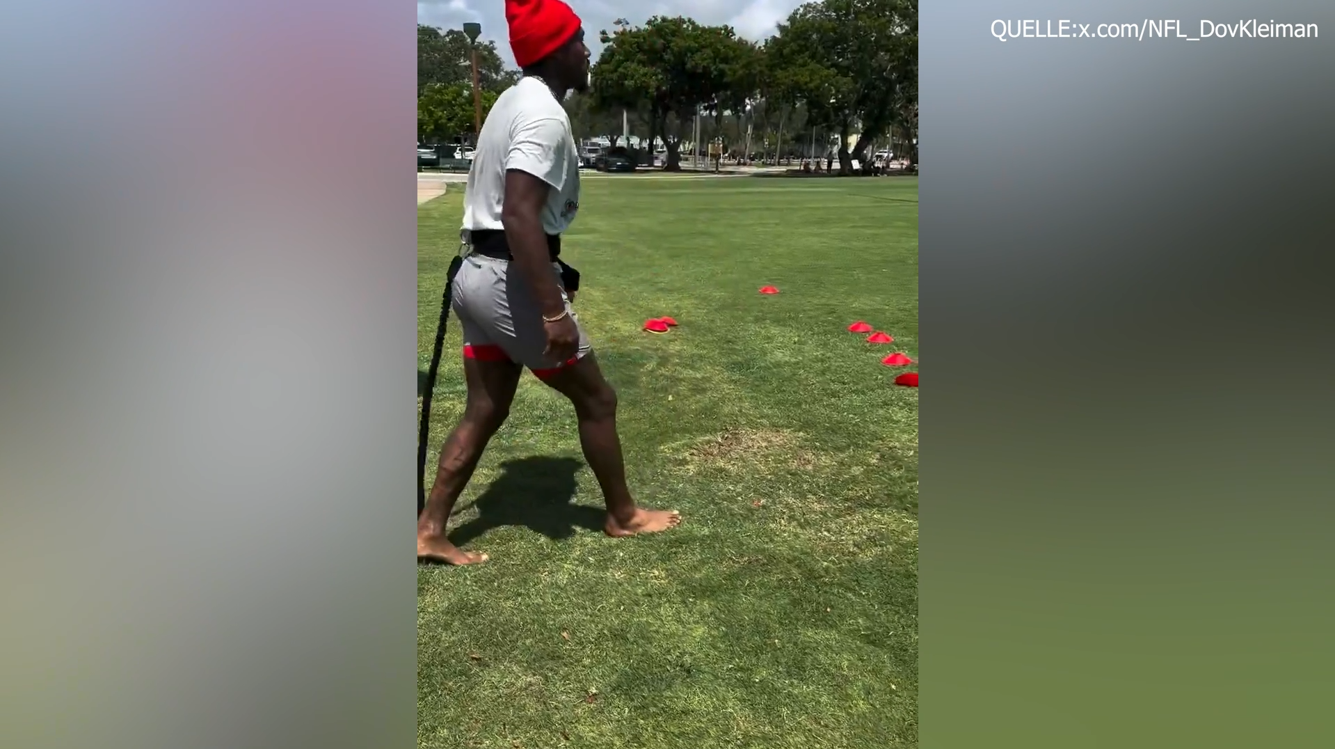NFL: Nach Party-Eklat! Stefon Diggs trainiert wieder