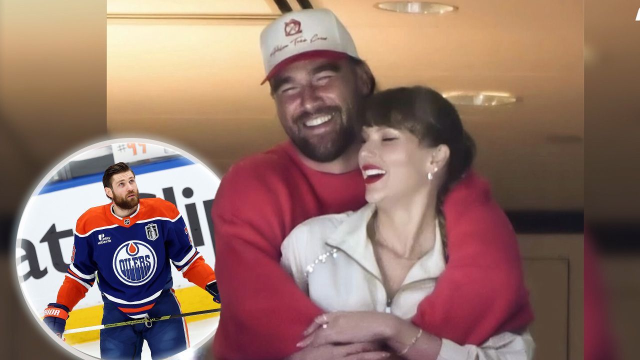 NFL: Taylor Swift and Travis Kelce experience Draisaitl's game-winning goal