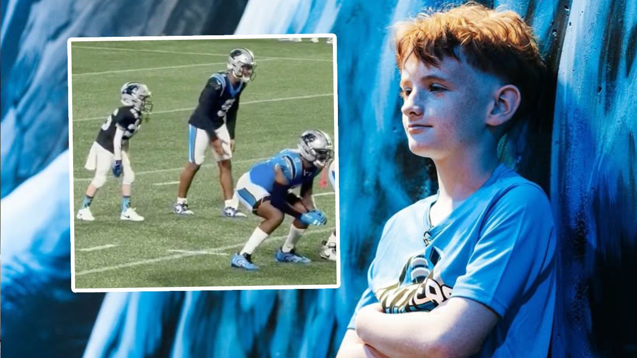 NFL: Herzens-Touchdown! Krebskranker Junge verzaubert Panthers