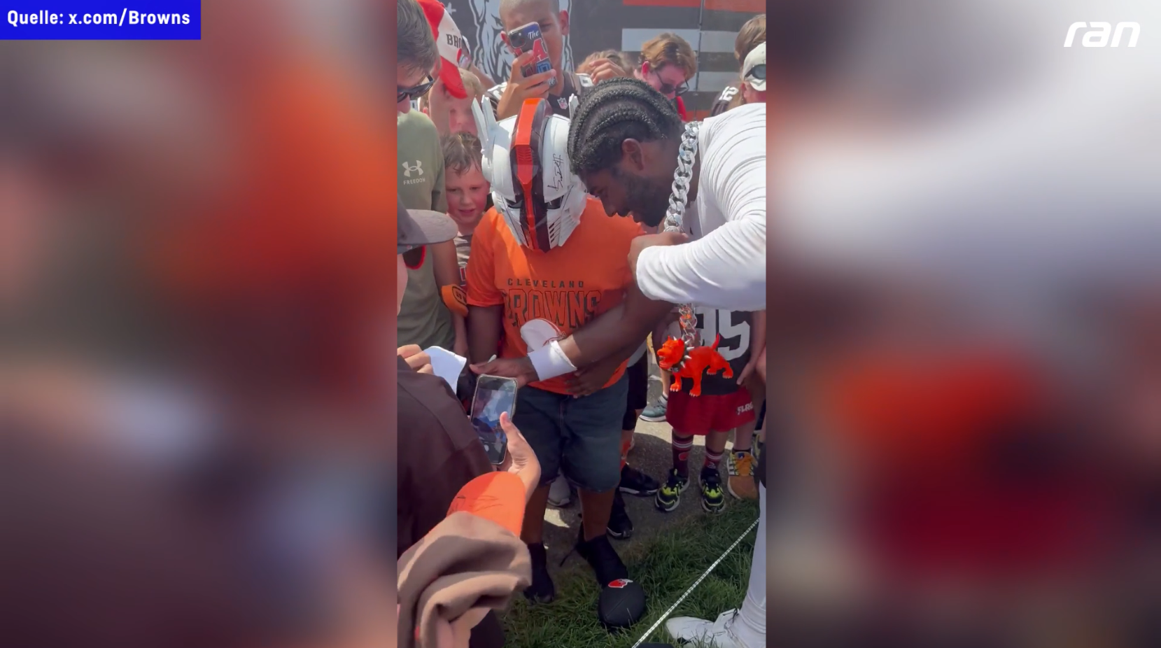 NFL: Browns-Fans lieben Shedeur Sanders