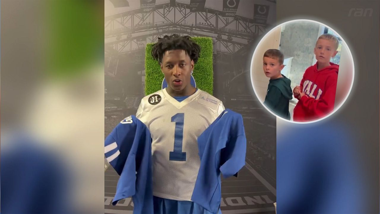 NFL: Colts-Star Sauce Gardner macht weinenden Jungen glücklich