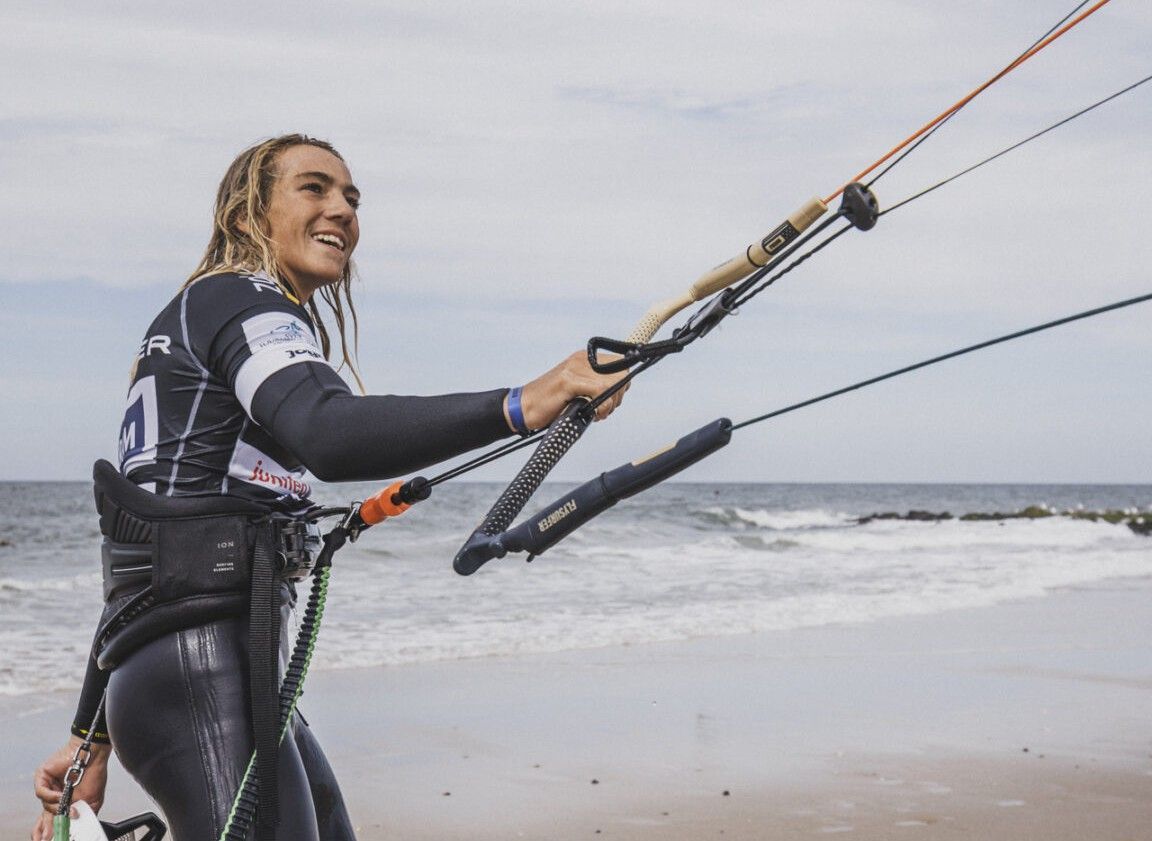 Finn Fl\u00fcgel flies to second place at the GKA Kite-Surf World Cup Sylt