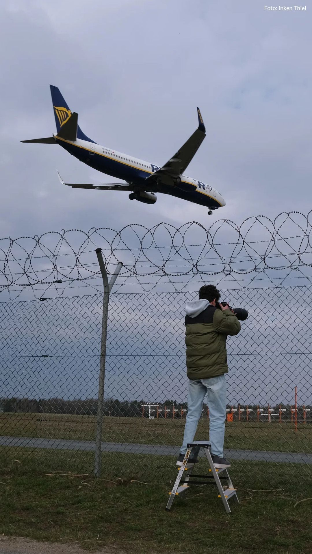 Video: Auf der Jagd nach Flugzeugen: Luca Tischner hat ein besonderes Hobby