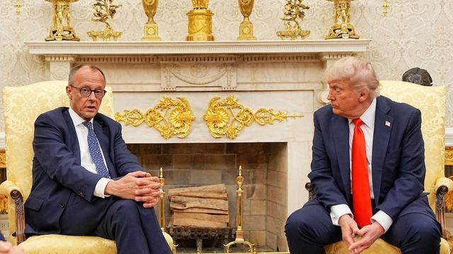 Briten sorgen sich wegen Merz‘ Videokonferenz: Trump bloß nicht „nerven“