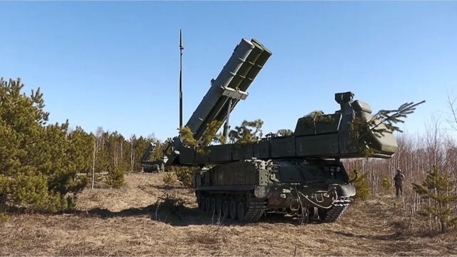 Russisches Luftabwehrsystem Buk-M3 in Alabama gesichtet