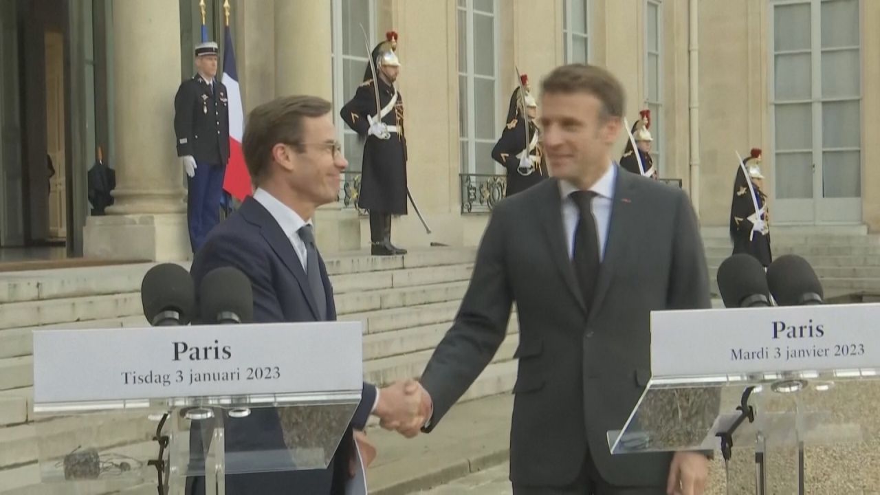 Talks on NATO accession and energy crisis: Swedish Prime Minister visits Paris