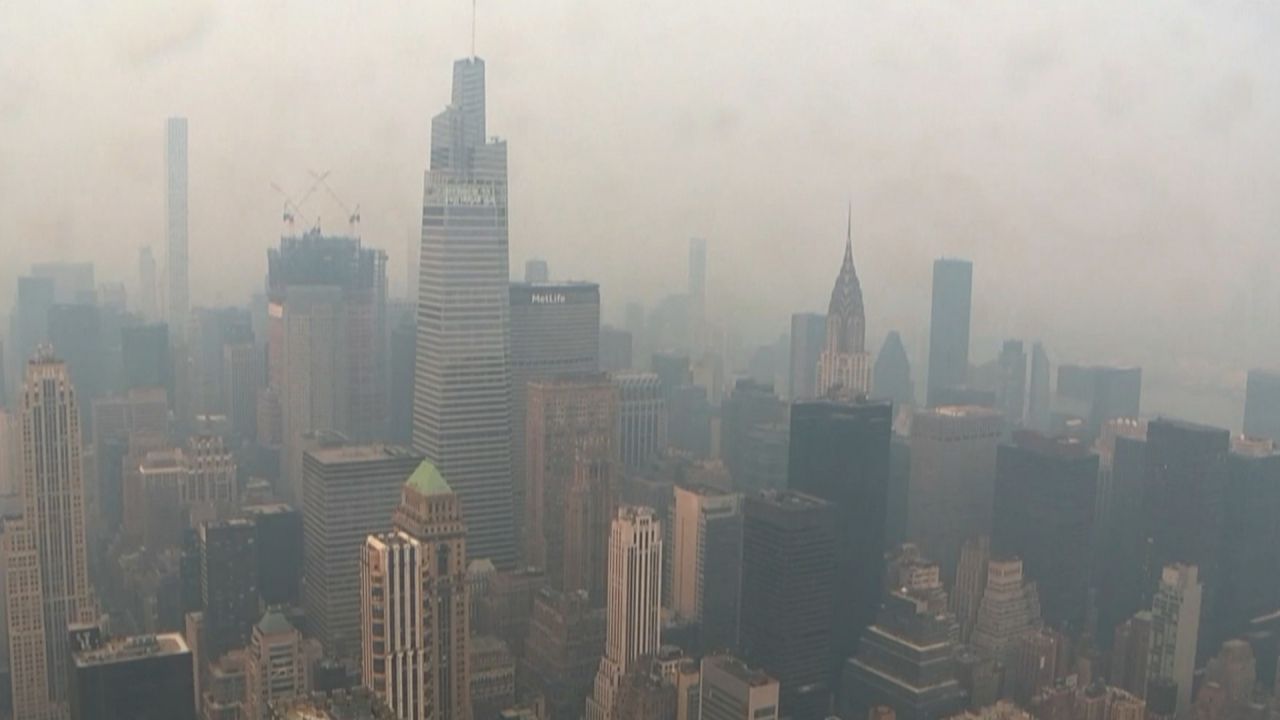Heftige Luftverschmutzung: Waldbrände in Kanada lösen Smogalarm in den USA aus