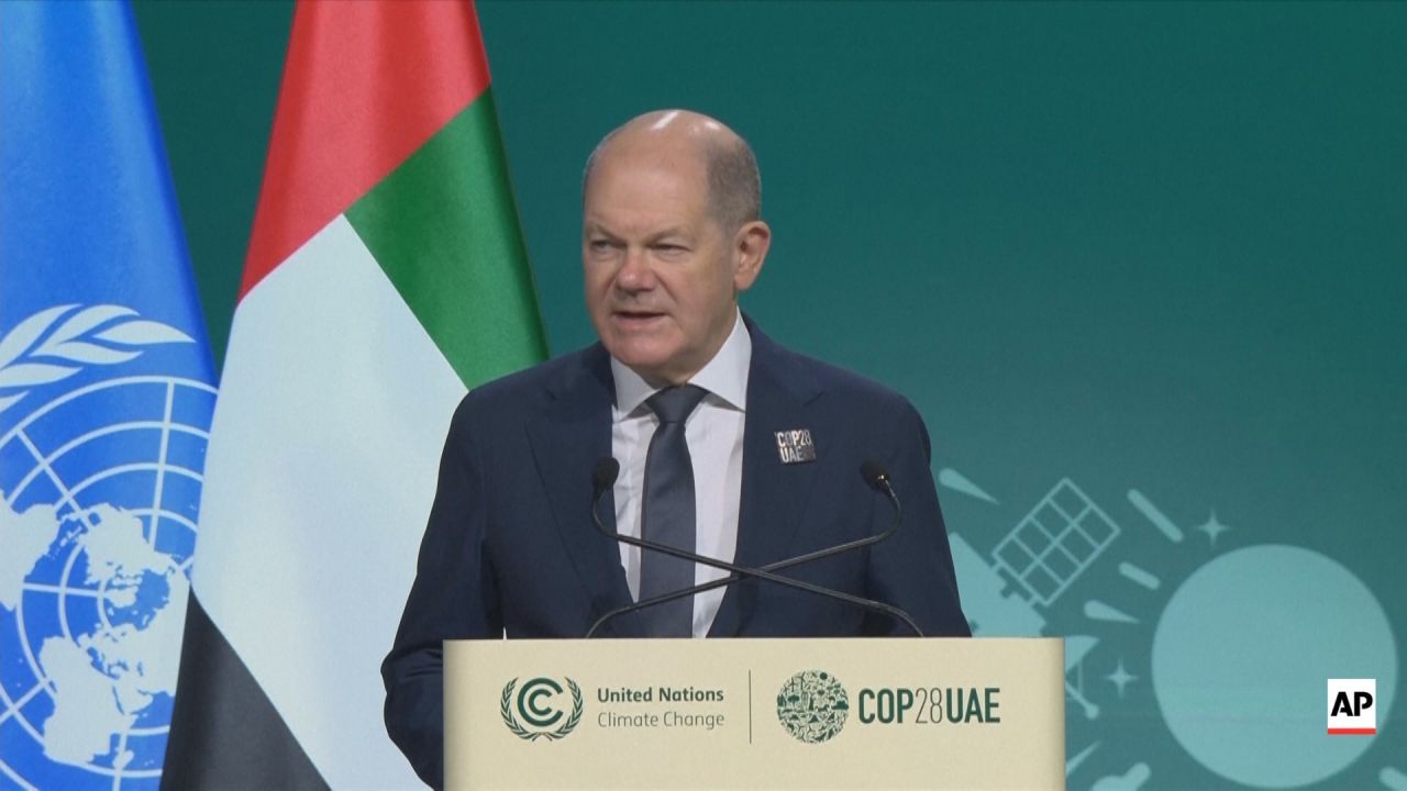 UN-Klimakonferenz: Olaf Scholz ruft die Welt zur Klimarettung auf