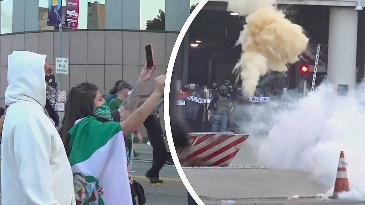 Proteste in Los Angeles: 44 Personen durch Einwanderungsbehörden festgenommen