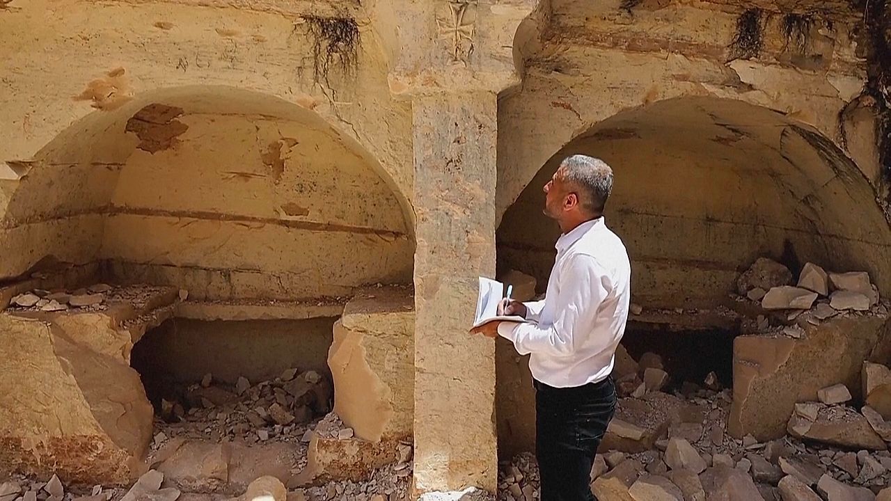 Archäologischer Fund in Syrien: 1.500 Jahre altes Grab bei Bauarbeiten entdeckt
