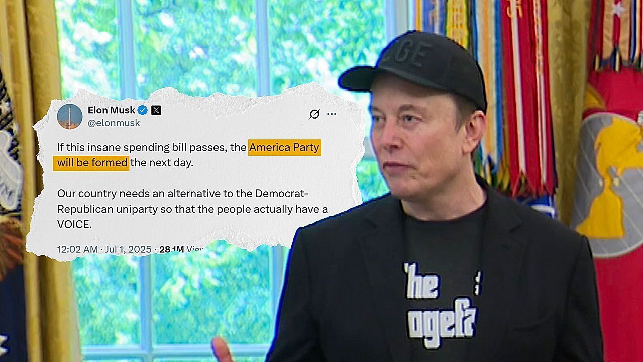 „Dann wird die ‚American Party‘ gegründet“: Musk wettert gegen „Ein-Parteien-Land“