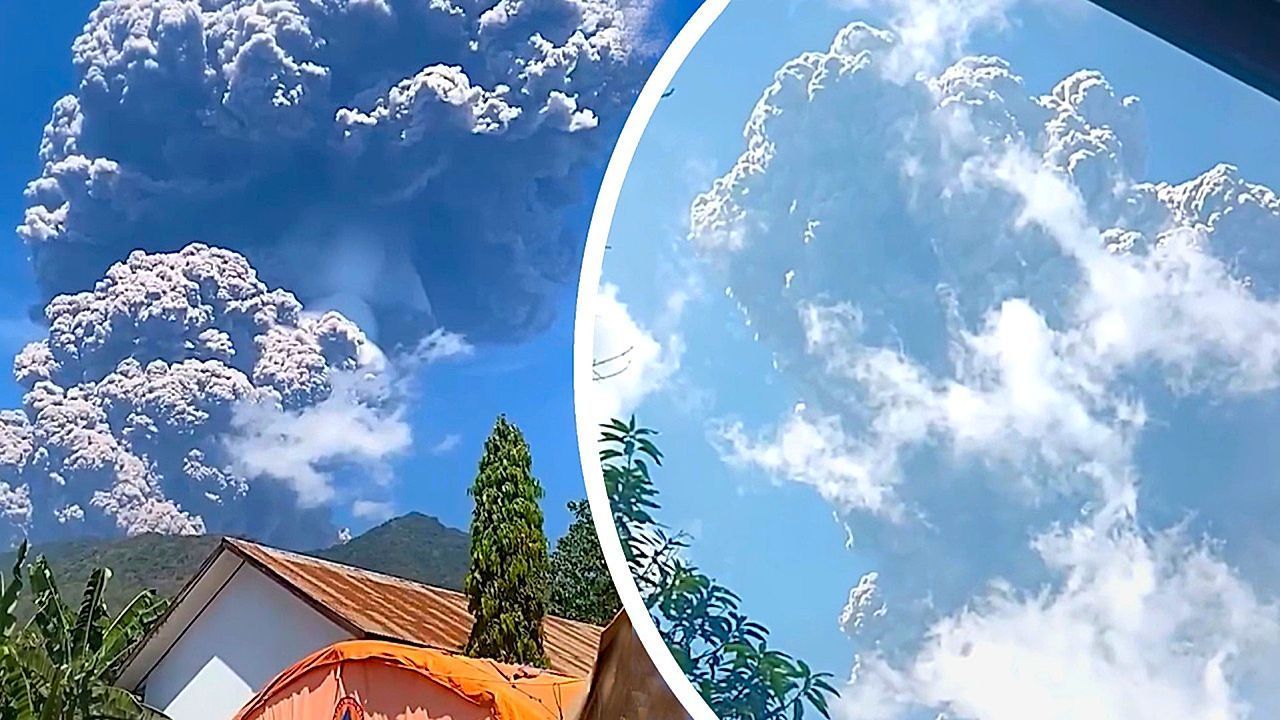 Vulkanausbruch: Lewotobi Laki-Laki in Indonesien schleudert Asche 18 Kilometer hoch