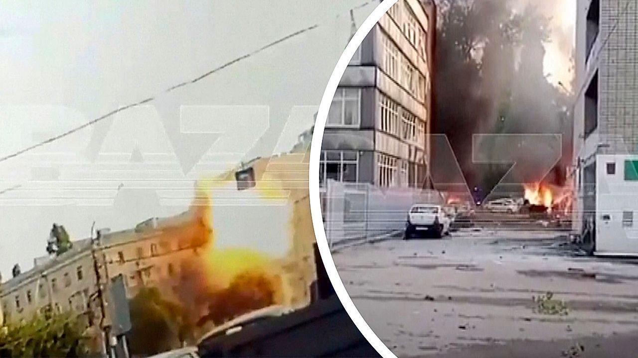 Video: Ukrainischer Drohnenangriff: Mindestens 24 Verletzte im russischen Woronesch