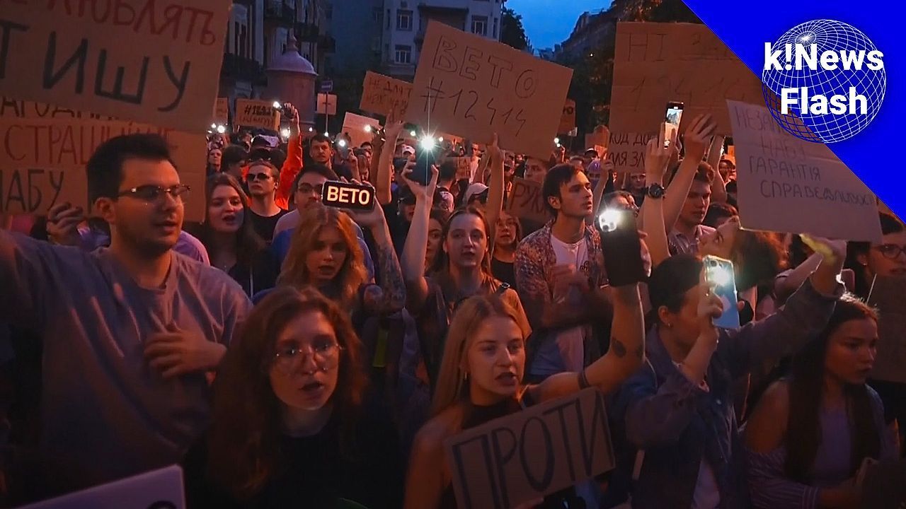 k!News-Schlagzeilen: Proteste gegen Selenskyj, Klima als Menschenrecht, Hungersnot in Gaza