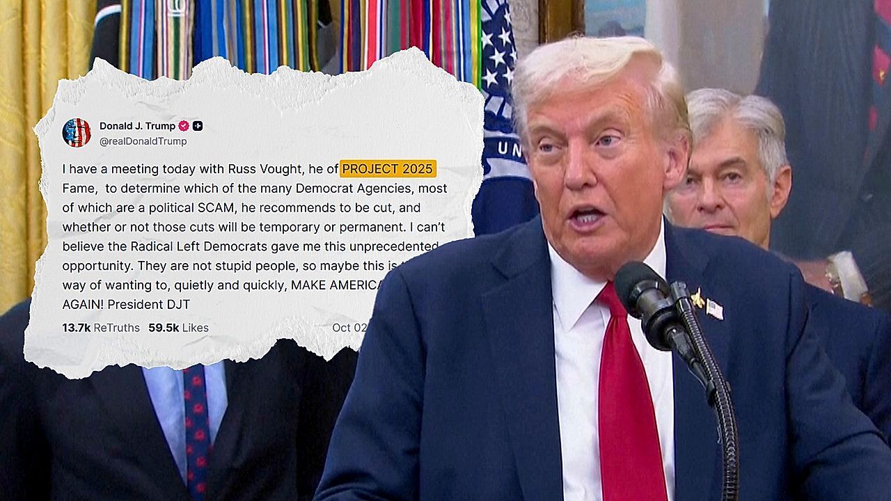 Auflösung von US-Behörden: Trump nutzt Shutdown zur Umsetzung von „Project 2025“