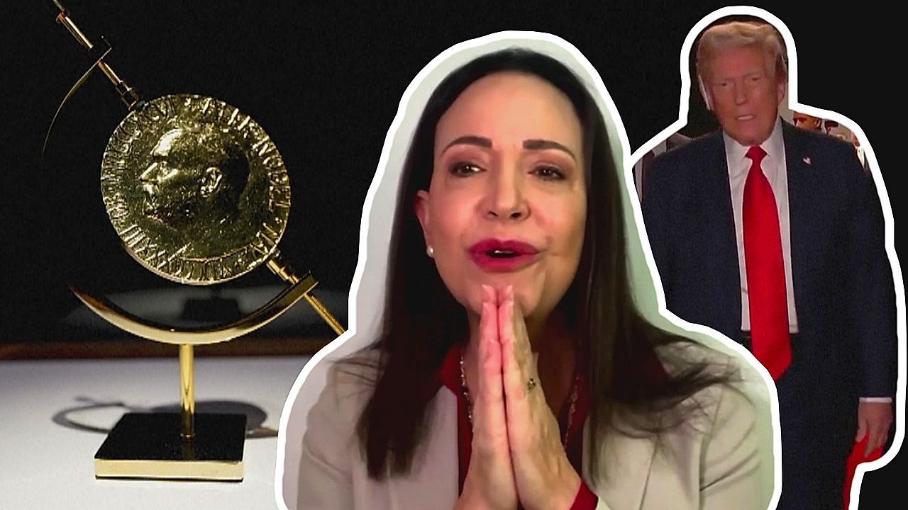 Keine Trophäe für Trump: Friedensnobelpreis geht an Venezolanerin Machado