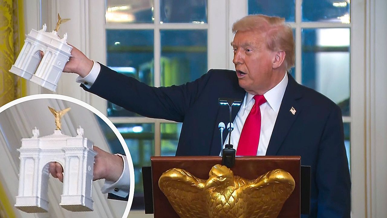 „Trumpbogen“ für Washington: US-Präsident protzt mit neuem Projekt