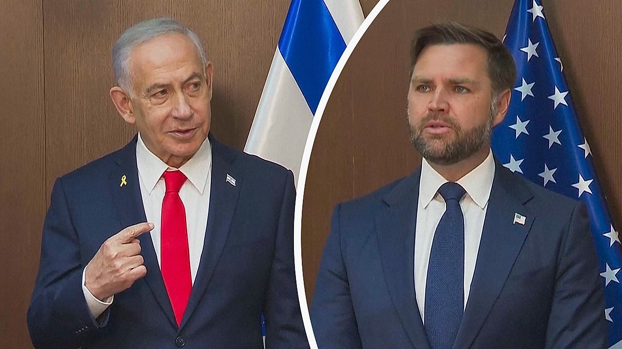 US-Vizepräsident Vance in Israel: „Sehr schwierige Aufgabe“ in Gaza