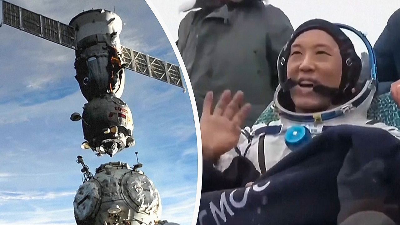 Nach Langzeitaufenthalt im All: ISS-Crew wieder auf der Erde