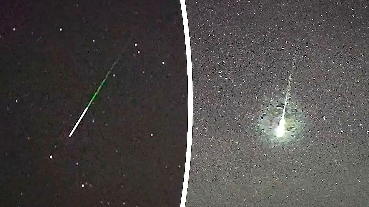 Video: Geminid meteor shower graces night skies in China