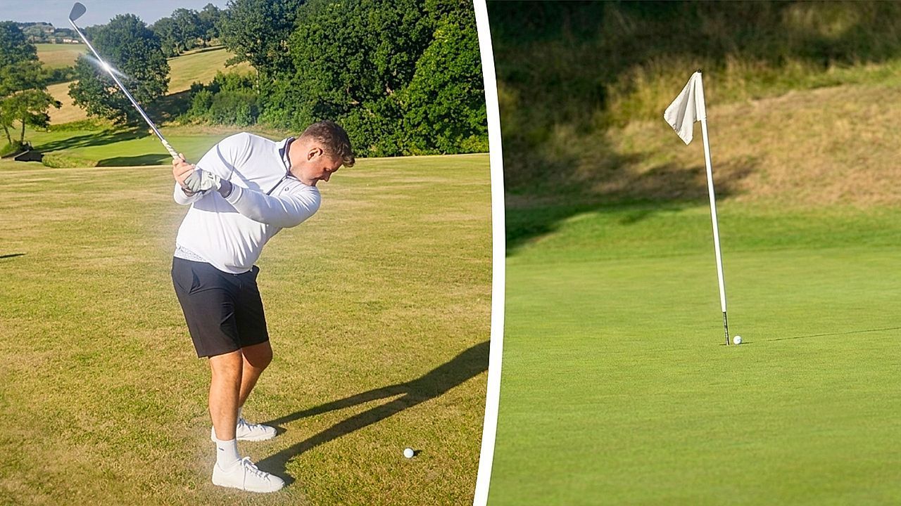 Video: Auf einen Schlag: Amateurgolfer gewinnt 50.000 Pfund mit Hole-in-One